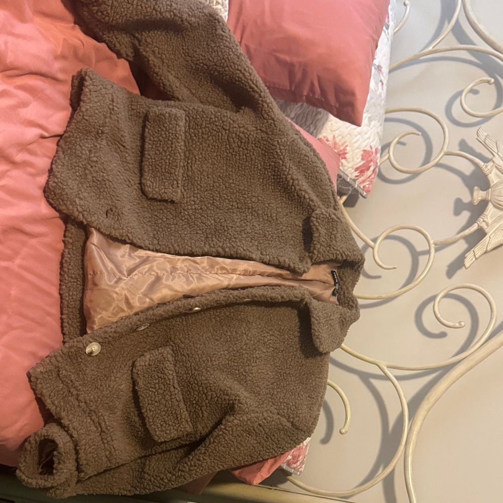 SHEIN Tan Outerwear